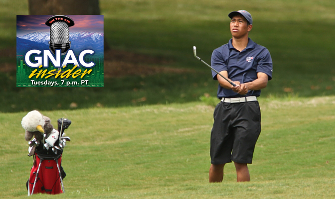 Crisologo was the GNAC Freshman of the Year last season and currently leads the conference with an average round score of 71.78.
